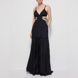 SIMKHAI LIZ PLEATED GOWN NWT NEVER WORN SIZE 4